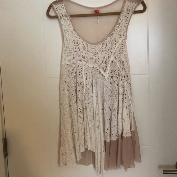 NWOT ASO Violet Harmon Free People Dress,  WHITE - Picture 2 of 5